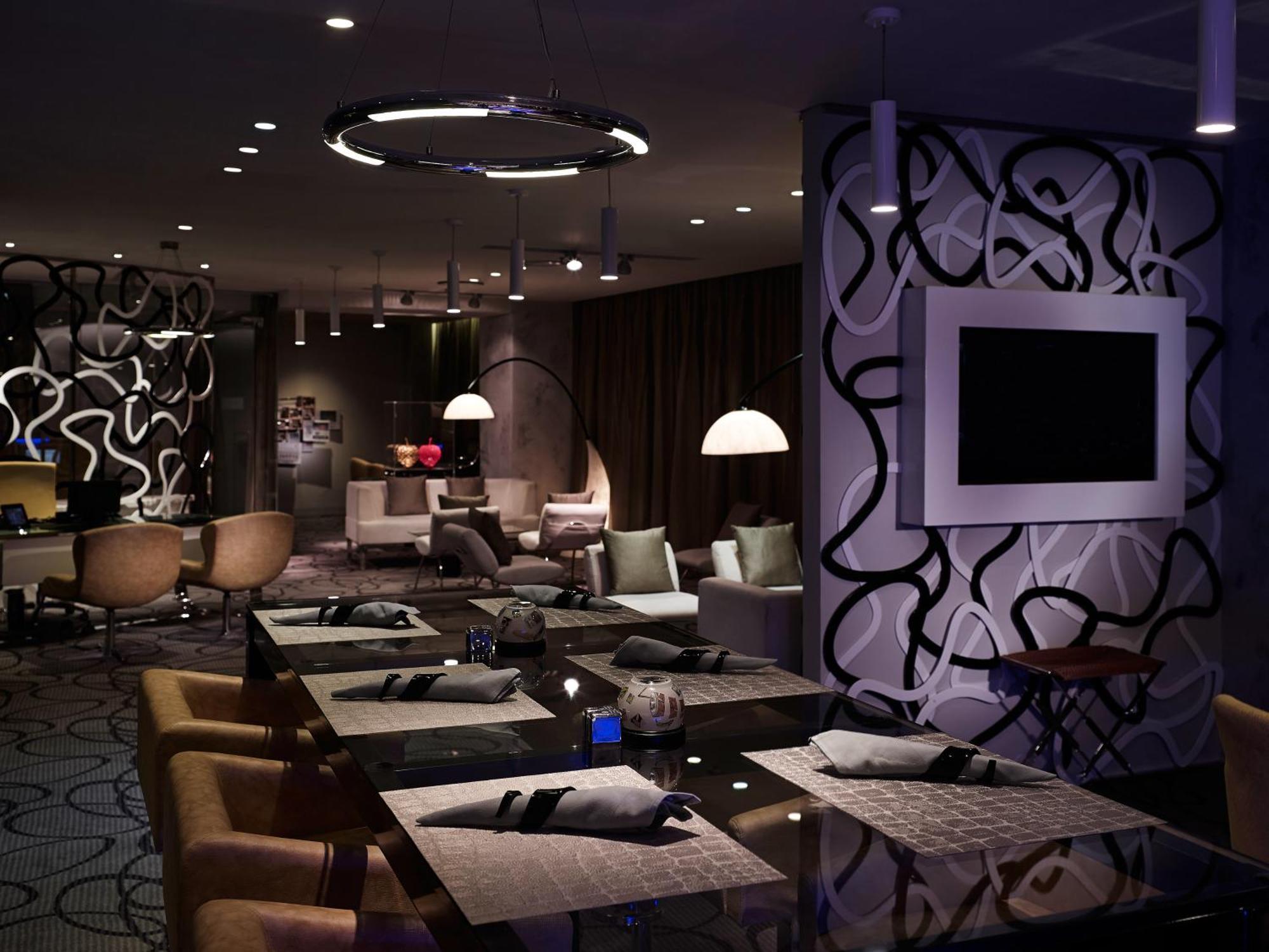 Pullman Jakarta Central Park Екстериор снимка 3D rendering of a restaurant interior